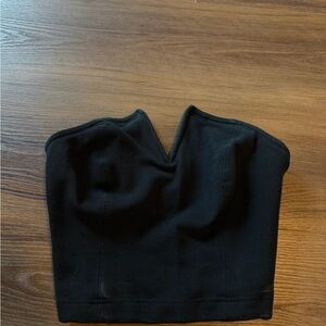 Anthropologie Maeve Black Strapless Top